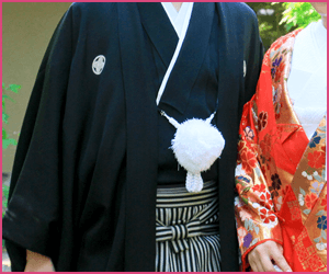 紋付羽織袴を着付ける方法