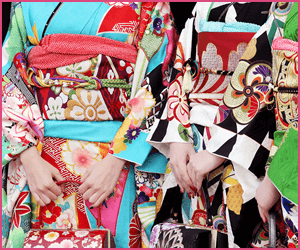 染めの着物と織りの着物とは