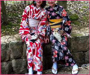 若者向けの着物着付けアレンジ